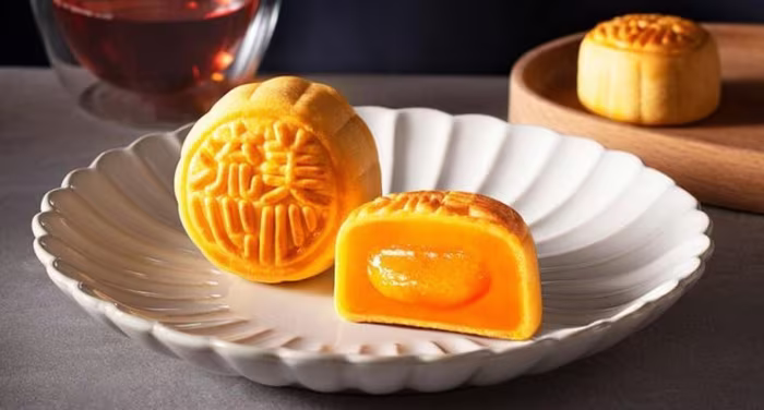 Cách làm bánh Trung thu lava trứng muối nhân tan chảy gây sốt giới trẻ