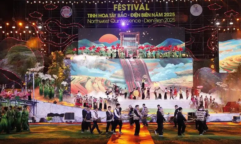 Khai mạc Festival Tinh hoa Tây Bắc – Điện Biên năm 2025