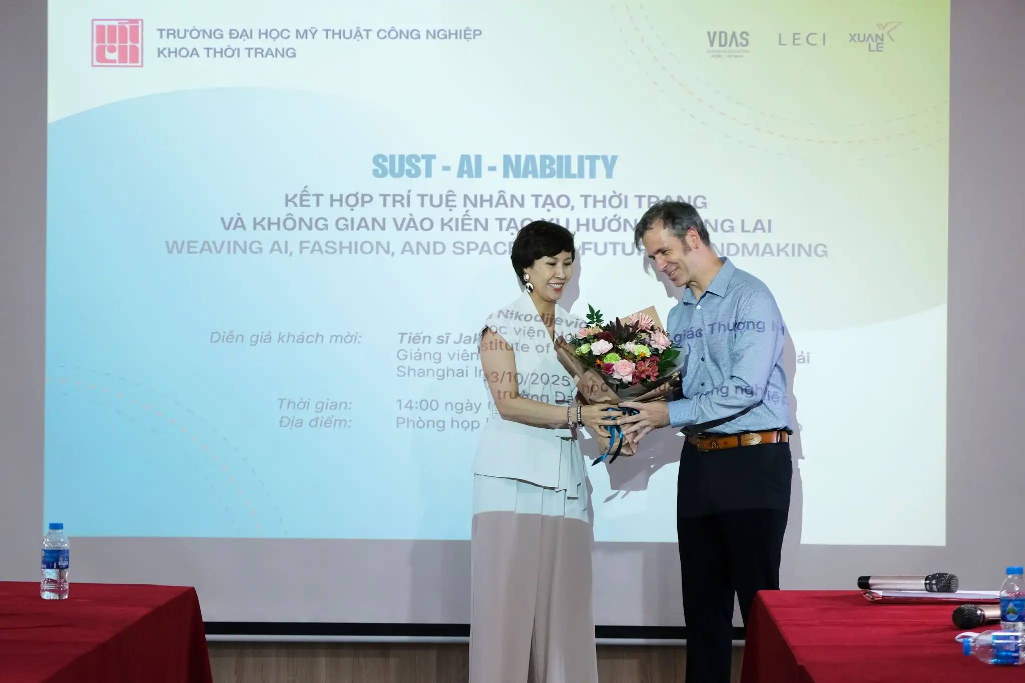 Hội thảo khoa học “SUST-AI-NABILITY”: Khi trí tuệ nhân tạo, thời trang và không gian cùng kiến tạo xu hướng tương lai