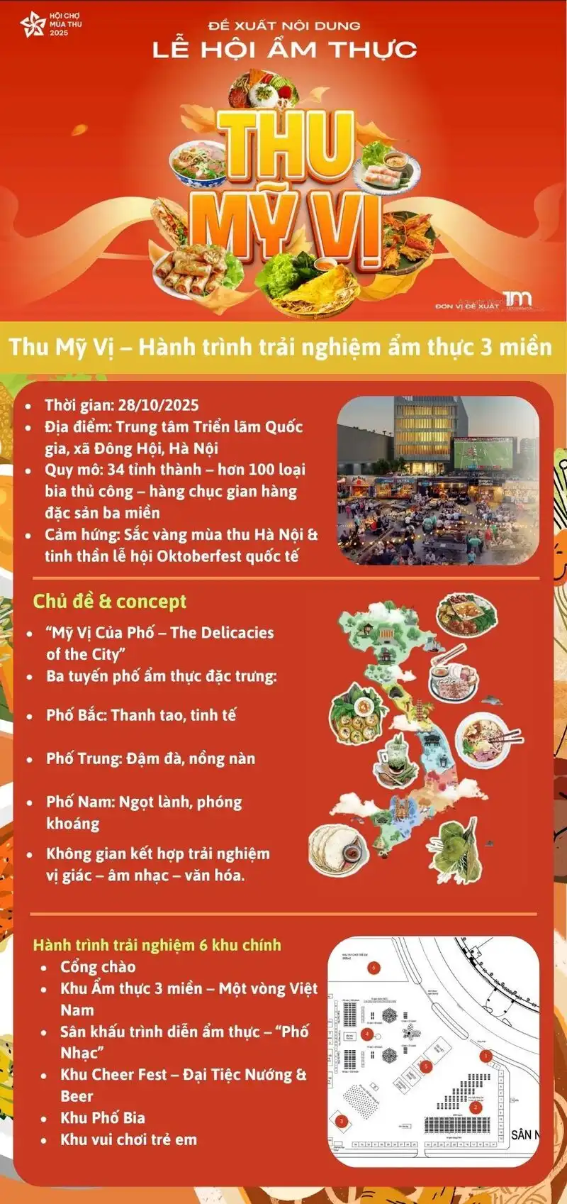 ễ hội ẩm thực Thu Mỹ Vị: Lan tỏa tinh hoa ba miền