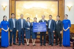 Ngân hàng TMCP Quân đội đóng góp 3 tỷ đồng hỗ trợ thành phố Huế khắc phục hậu quả thiên tai