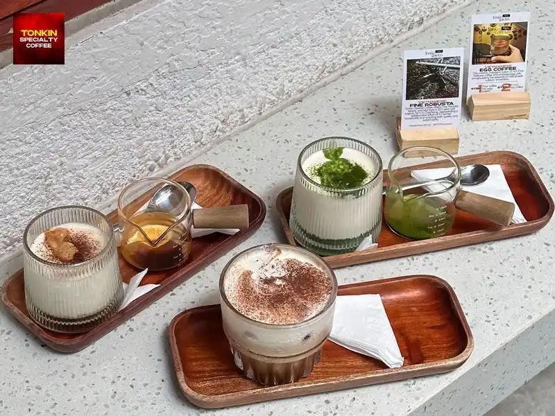 Menu Tonkin Coffee có gì đặc biệt giữa trung tâm TP.HCM?