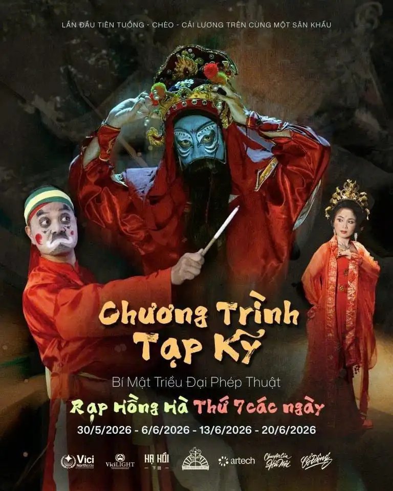 Cuộc giao thoa thế kỷ của Tuồng, Chèo, Cải lương trong không gian kỳ ảo dành cho thế hệ tương lai